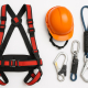 EPIs trabajos en altura con arnés de seguridad y equipos de protección individual profesionales