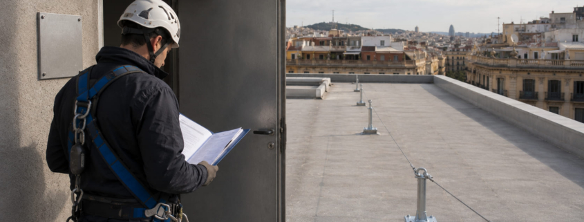 responsabilidad-linea-de-vida-acceso-cubierta-barcelona